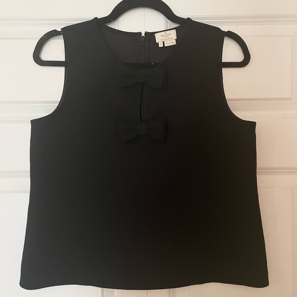 Kate Spade Elegant Bow Front Top